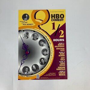 HBO Comedy Fillmore Bobcat Goldthwait Carlos Mencia San Francisco Poster 1995